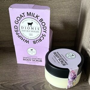 NWT Dionis Lavender Blossom Whipped Goat Milk Body Scrub 8oz